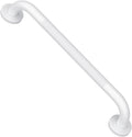 Anti-Slip White Grab Bar 20 Inch, iMomwee Bathroom Safety Bar w/Knurled Grip, Stainless Steel Balance Support Handrail, Textured Shower Handle for Elderly Seniors Handicap Disabled
