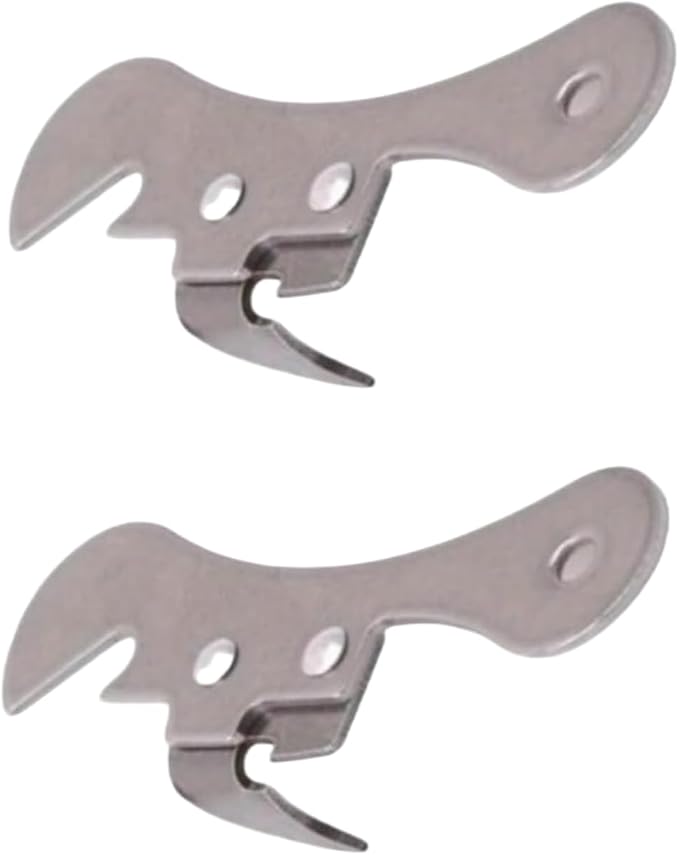 2Pcs Silver One Size Stainless Steel Can Opener Manual Can Opener Multifunctional Kitchen Accessories, Manual Can Openers