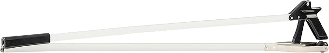 Luxet Reacher Grabber Tool X-Long 80" Aluminum Suction Cup Jaw, Foldable Lightweight Reacher Grabber Pickup Tool, Gripper Grabbers for Elderly Grab it Reaching Tool Trash Picker Grabber (Pink)