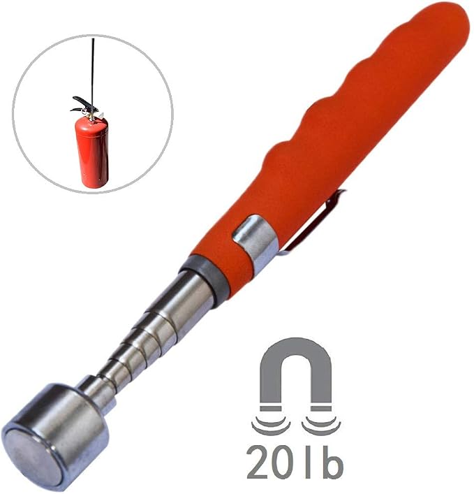 Telescoping Magnetic Pick Up Tool Extendable 31" Pull Force 20lb, Magnet Stick for Hard-to-Reach,Narrow Space,Mechanic,Automotive,Home -Cool Gadget Gifts for Men, Women, Husband,Dad, Handyman, Women