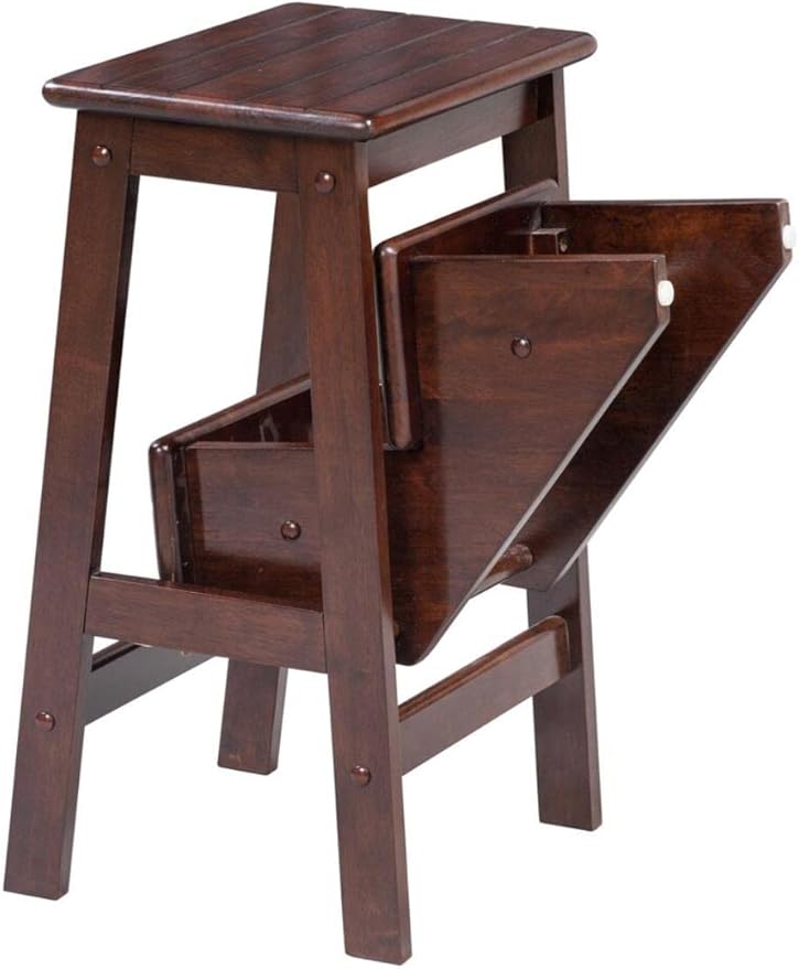 Boraam Step Stool, 24-Inch, Cappuccino