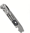 Titanium EDC pry bar, multifunctional tool, a collection of wrenches, pry bars, screwdrivers, nail drivers, bottle openers and other functions in a practical tool