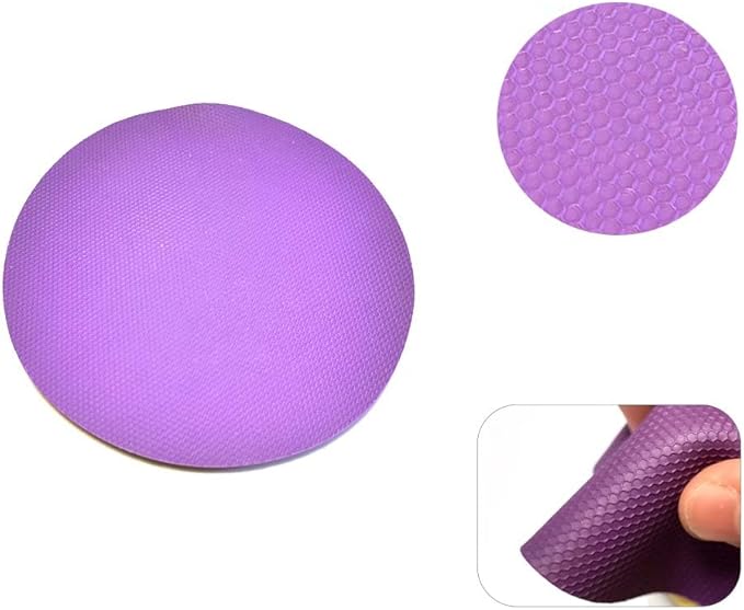 4pcs Rubber Jar Opener Bottle Gripper Non Slip Pad Multi-function Can Opener for Seniors with Arthritis Weak Hands (Circle Three)