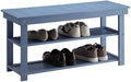 Convenience Concepts Oxford Utility Mudroom Bench, Blue