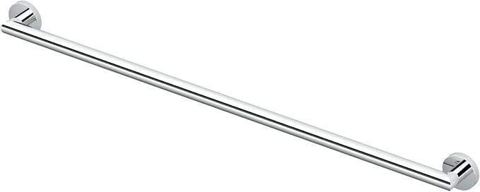 Gatco 968 Glam 42" Grab Bar, Chrome/ADA Compliant Stainless Steel Safety Grab Bar for Bathroom