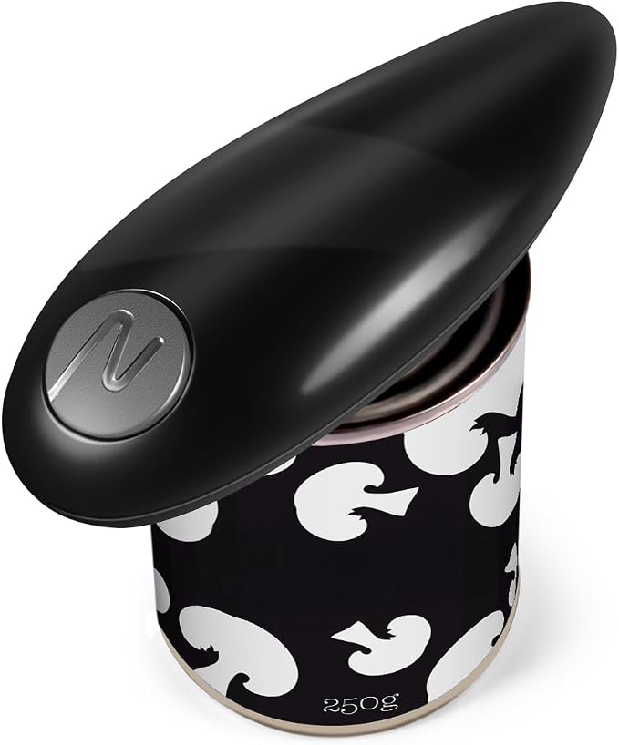 Electric Can Opener, Battery Operated Automatic Can Opener for All Can Sizes, Hands-Free Smooth Edge Design, Safe & Easy-to-Use Kitchen Gadget for Seniors, Arthritis & Weak Hands, Cordless Lid Remover