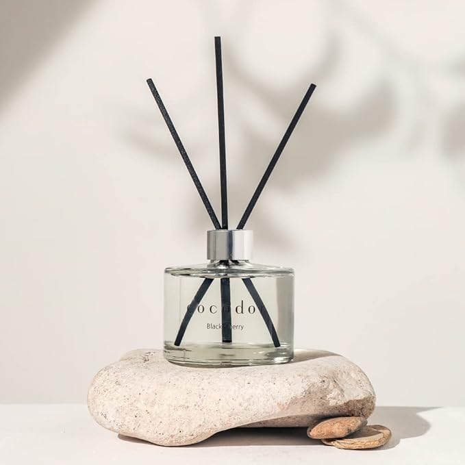 COCODOR Signature Reed Diffuser/Woody Hotel / 6.7oz(200ml) / 2 Pack/Reed Diffuser, Reed Diffuser Set, Oil Diffuser & Reed Diffuser Sticks, Home Decor & Office Decor, Fragrance and Gifts, Mother's Day