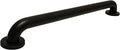 Westbrass GB36-MB 36" x 1.5" Stainless Steel Grab Bar with Flanges and Screws – ADA Compliant, Matte Black