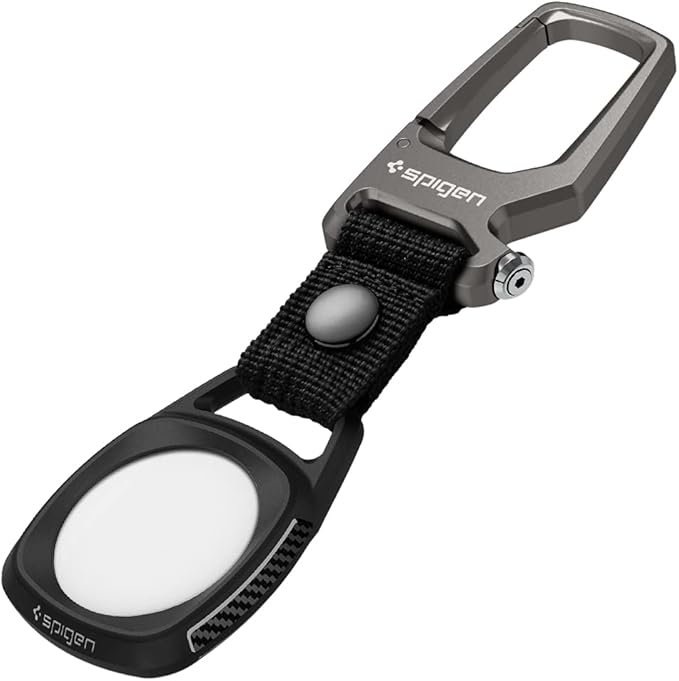 Spigen Life Carabiner Key Ring Clip, Car Keychain Clip, Bottle Opener Key Chain Ring for Men and Women