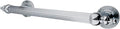 Kingston Brass DR710121 Designer Trimscape Templeton Grab Bar 12-Inch with TL TIP, Polished Chrome