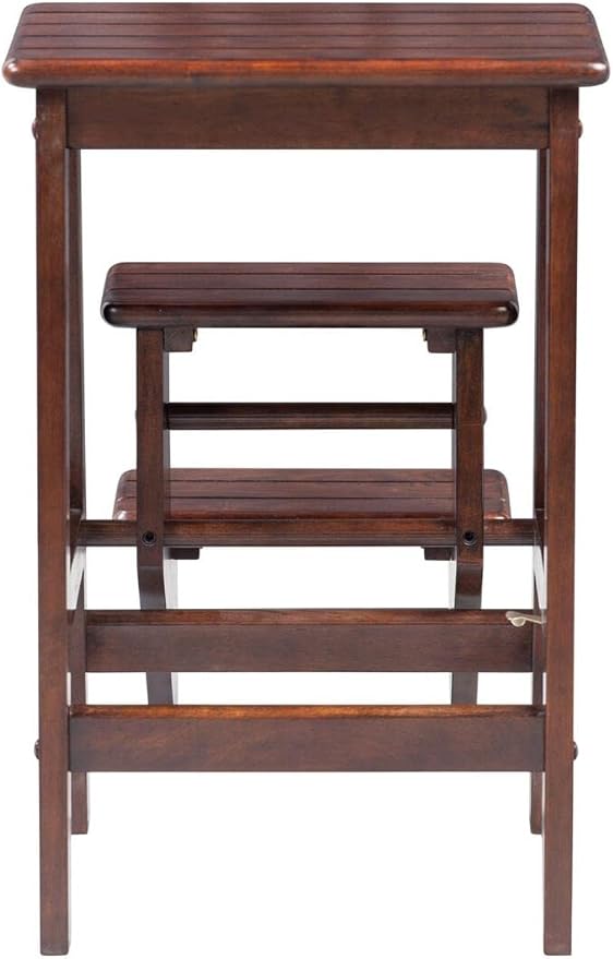 Boraam Step Stool, 24-Inch, Cappuccino