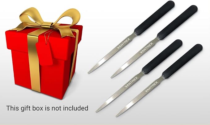 1 Lightweight Stainless Steel Letter Opener, 7.5 Inches Long and One-Piece Construction, Perfect Envelope, Mail and Letter Opener Envelope Slitter for The Home and Office.