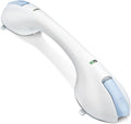 17.5″ Grab Bars for Bathtubs and Showers with Indicator Suction Grab Bar, Heavy Duty Shower Handle for Seniors and Elderly, No Drilling Removable Safety Shower Handles for Bathroom, New Blue