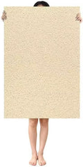 Shower Mat Non Slip: 39.4 x 27.5 Inch Extra Large Shower Mats for Inside Shower with Drain Hole - Soft PVC Loofah Anti Slip Shower Stall Mat for Walk-in Shower and Bathroom, Quick Drying