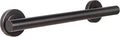Lava Odoro Shower Grab Bar, Modern Stainless Steel Handicap Grab Bar for Bathtubs and Showers, Shower Safety Bar for Seniors Disabled, ADA-Compliant (Oil Rubbed Bronze, 18 Inch)