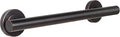 Lava Odoro Shower Grab Bar, Modern Stainless Steel Handicap Grab Bar for Bathtubs and Showers, Shower Safety Bar for Seniors Disabled, ADA-Compliant (Oil Rubbed Bronze, 24 Inch)