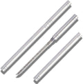 4.13" All-steel Fancy Letter Opener Envelope Slitter, Office Desktop Mail Opener, Stainless Steel Letter Envelope Knife for Home, Office (Stick Shaped, Sliver)