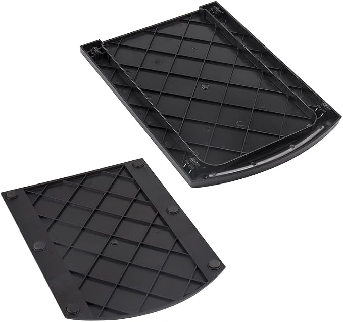 Bruvoalon Kitchen Appliance Sliding Tray, Slider for Coffee Pot, Coffee Maker, Toaster, KitchenAid Mixer, Blenders and Air Fryer, Coutertop with Rolling Wheels (1 Pack)