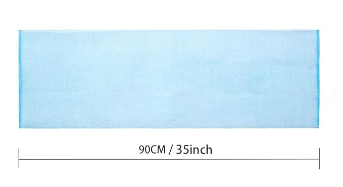 ARCH&M 12-Pack Premium Nylon Exfoliating Towel - 35-Inch Quick-Dry, Hygienic Japanese Washcloth for Body & Back - Durable, Machine Washable, Long-Lasting
