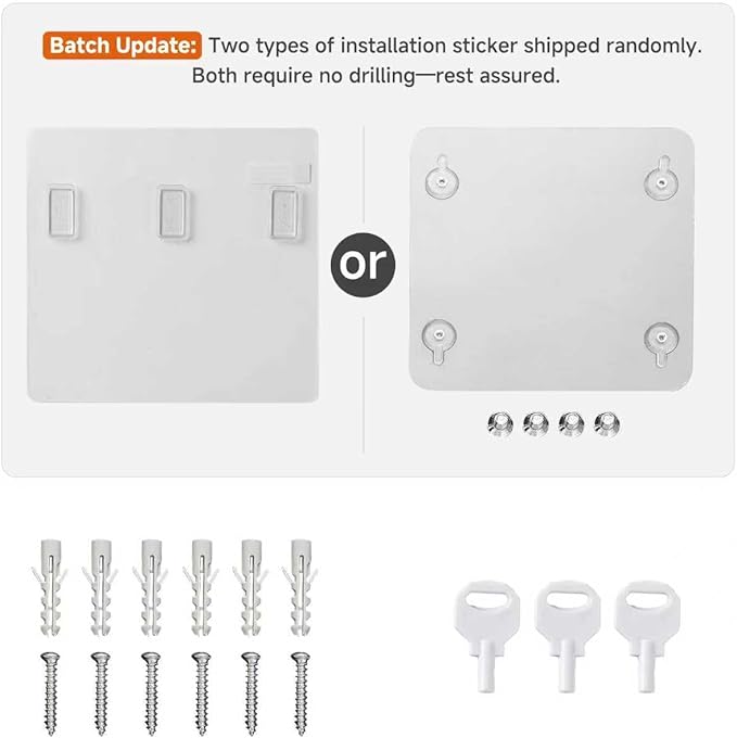 Shampoo and Conditioner Dispenser Shower Dispenser Body Wash Wall Mounted Shampoo Dispenser for Shower Wall No Drill for Bathroom Hotel 3 Chamber x 300ml Black with Waterproof Labels