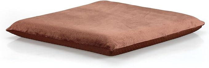 Augld Square Chair Seat Cushion Memory Foam Chair Cushion for Kitchen, Dining,Office or Car 18x18 in Coffee