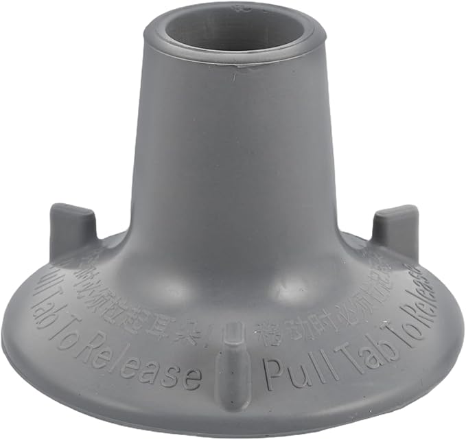 Large Suction Cup Feet Replacement for Toilet Handrail Mat Non Slip Cushioned Foot Pads Bathroom Safety Shower Chair Accessories 3.74X3.74X2.55In