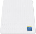 Azadx Heavy Duty Office Chair Mat for Carpet 45" x 53" Hard Material Chair Mat for Carpeted Floor Slip Resistant Carpet Protector for Home Office Easy Glide Desk Floor Mat for Office Chair on Carpets