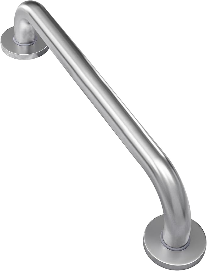 AmazerBath Grab Bars for Bathtubs and Showers Anti Slip, Shower Grab Bars for Seniors Stainless Steel, Handicap Grab Bars, Bath & Shower Grab Bars, Thickened Bar Holds 500LBS, 20" L x 1.25" D