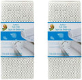Duck Brand 393477 Softex Bath Mat Slip Resistant, 17 x 36 Inches, White, 2-Pack