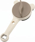 4 in 1 Multi-Purpose Jar Opener, Adjustable 3-Claw Lid Gripper & Bottle Cap Remover Tool for Seniors, Easy Open Jars, Cans, Bottles for Kitchen and Home Use