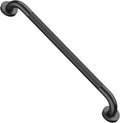 Anti-Slip Black Grab Bar 24 Inch, iMomwee Stainless Steel Bathroom Grab Bars with Knurled Grip, Wall Mounted Shower Handle Bath Handle, Safety Bars for Senior Elderly Handicap