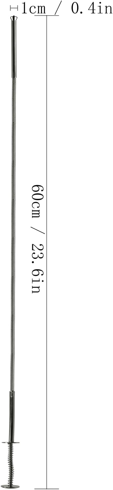 Claw Grabber Pickup Tool,Grabber Tool 4-Claw Picker, Bendable Hose Reacher Pickup,Claw Type Pickup,Flexible Long Handy Reaching Assist Tool for Kitchen/Bathroom/Litter Pick/Home Sink/Drain