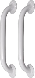 Drive Medical RTL12012 Powder-Coated Grab Bar, White (Pack of 2)