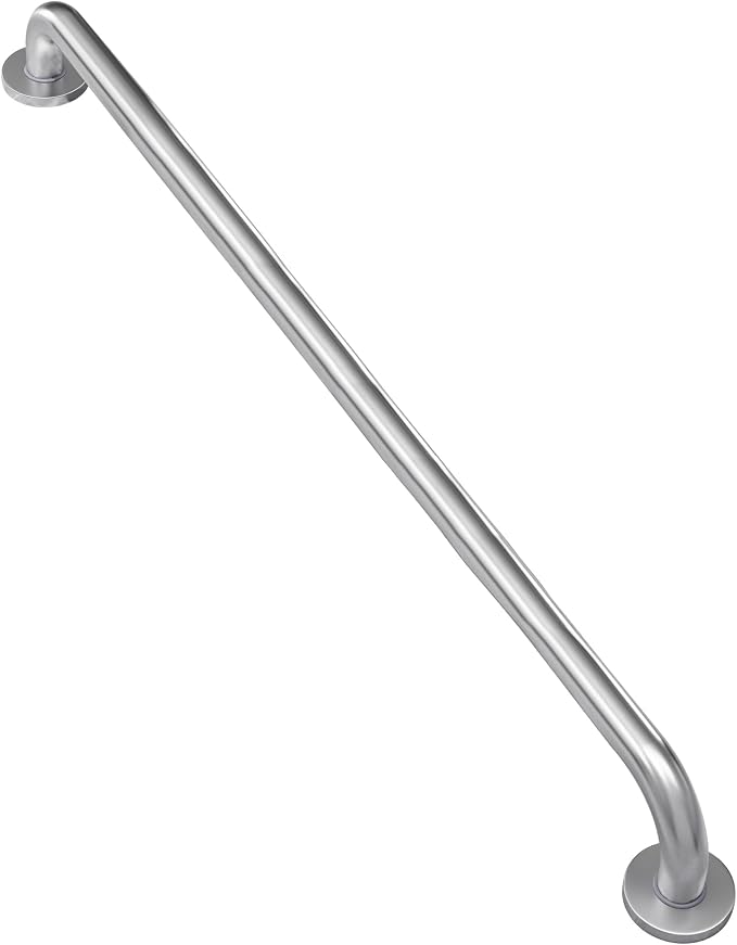 AmazerBath Grab Bar for Bathtubs and Showers - Anti Slip, 36" L x 1.25" D, Stainless Steel, Senior and Handicap Accessible, Holds 500LBS