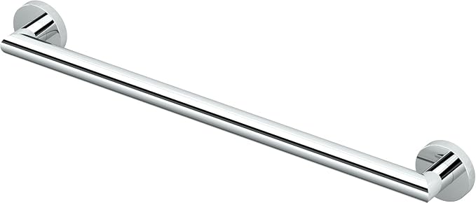 Gatco 964 Glam 24" Grab Bar, Chrome/ADA Compliant Safety Grab Bar for Bathroom