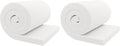 GoTo Foam 2" Height x 24" Width x 72" Length 43ILD (Firm) Upholstery Cushion Made in USA (Pack of 2)