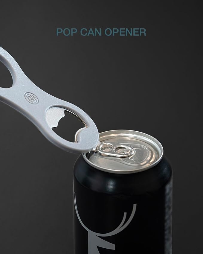 2 in 1 Magnetic Beer Bottle Opener for Refrigerator and RV with Cap Catcher, Soft Touch Silicone Surface Protect Fridge, Pop Can Soda Can Opener for Long Nails, Ideal Gift
