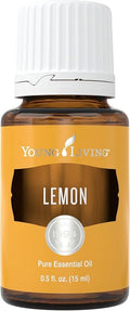 Young Living Lemon Essential Oil 15ml – 100% Pure Citrus Essential Oil for Diffuser, Aromatherapy, Natural Lemon Oil for Daily Use