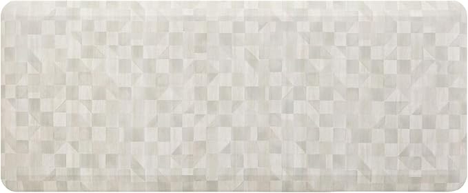 House of Noa Nama Standing Mat – Anti-Fatigue Kitchen Mats for Floor, Cushioned & Non-Slip Comfort Mat for Standing, Thick Foam Anti-Fatigue Mat for Kitchen & Workspaces, Georgia Clay 22" x 54"