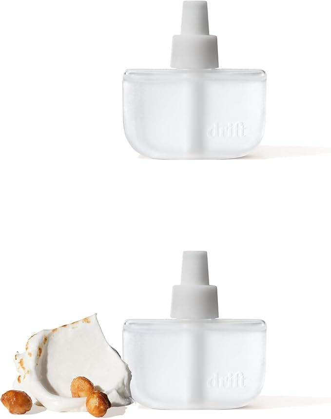 Drift Home Scent Diffuser Refills – Macadamia Swirl (2 Pack) - Long-Lasting Home Diffuser - Clean Fragrance - Non-Toxic - Pet-Safe