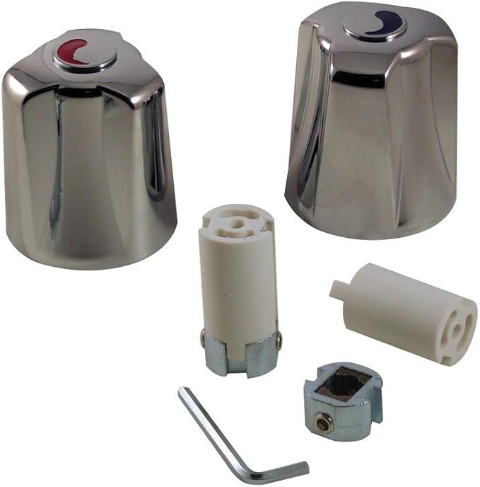Danco 80019 Tub/Shower Handles, Chrome