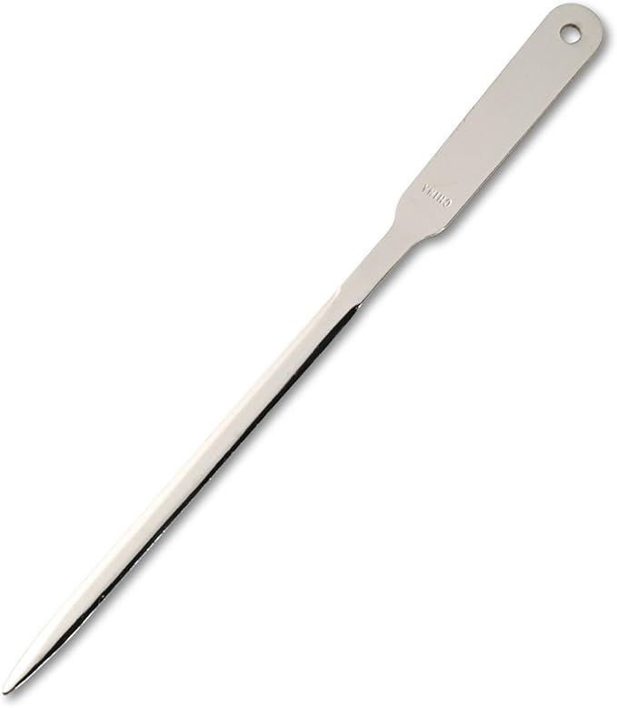 Universal Manual 9" Letter Opener, Stainless Steel, Silver