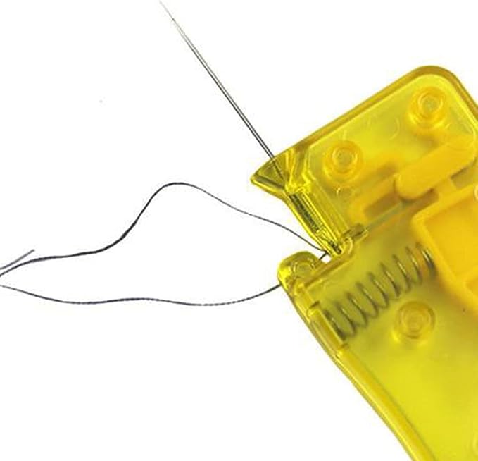 ZYAMY 2pcs Automatic Needle Threader Auto Needle Threader DIY Stitch Insertion Tool for Elderly Housewife Household Accessories