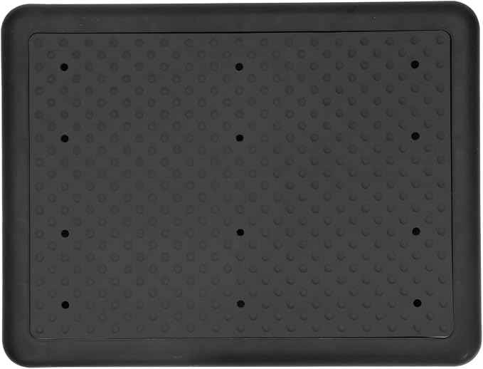 Fotree One Step Stool, Safety Step Platform for Senior ＆ Adults, Non-Slip Mobility Step Platform for Stair, Car, Bed, Chair, Shower, Bathtub, Outdoor, 3.5 Inch High Rise Stairs 440 Lbs Capacity