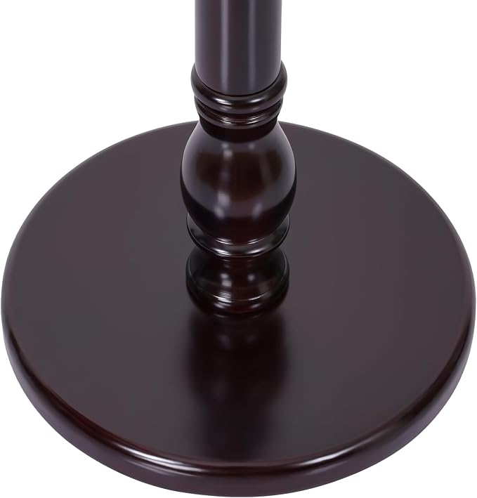Bekrvio Tree Coat Rack Freestanding with Round Base, Unique Coat Hanger Stand, Heavy Duty Standing Coat Rack Clothes Stand for Winter Jacket, Hat, Entryway/Hallway/Bedroom, Red Brown
