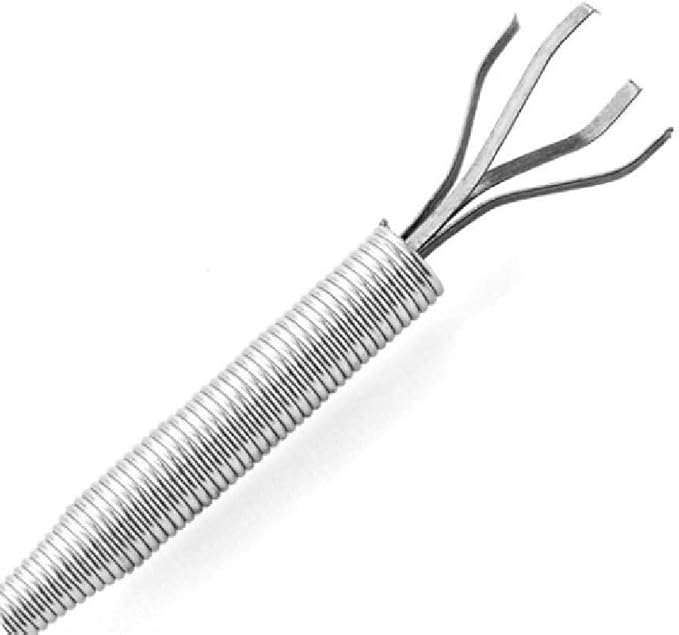 ALINNA Flexible Grabber Claw Pick Up Reacher Tool with 4 Claws Bendable Hose Pickup Reaching Assist Tool for Litter Pick, Home Sink, Drains, Toilet(24 Inches)