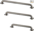 Stardrix Grab Bar Bundle for ADA Compliance, Brushed Stainless Steel Grab Bar Set for Commercial and Residential Restrooms, 1.5" Diameter - 18", 36", 42" - Pack of 3