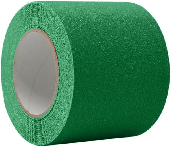 WOD Heavy Duty Anti Slip Tape Green - 4 inch x 60 ft. Non Skid Treads Weather Proof Indoor/Outdoor Traction Tape for No Slip Stairs ASTC32