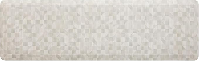 House of Noa Nama Standing Mat – Anti-Fatigue Kitchen Mats for Floor, Cushioned & Non-Slip Comfort Mat for Standing, Thick Foam Anti-Fatigue Mat for Kitchen & Workspaces, Georgia Clay 22" x 72"