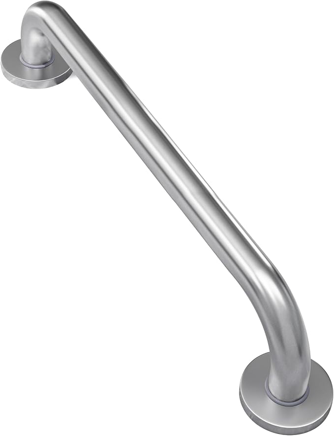 AmazerBath Grab Bars for Bathtubs and Showers Anti Slip, 24" L x 1.25" D, Handicap Grab bar Stainless Steel, Shower Grab Bars for Seniors, Bathtub Handle Grab Bars for Bathroom Holds 500LBS